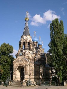 La Iglesia ortodoxa rusa de Dresde